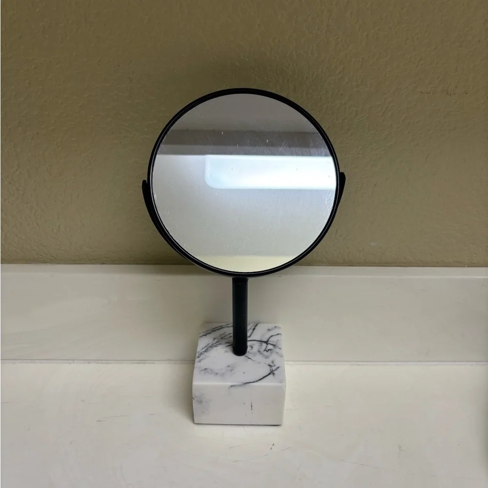 Marble Base Vanity Mirror